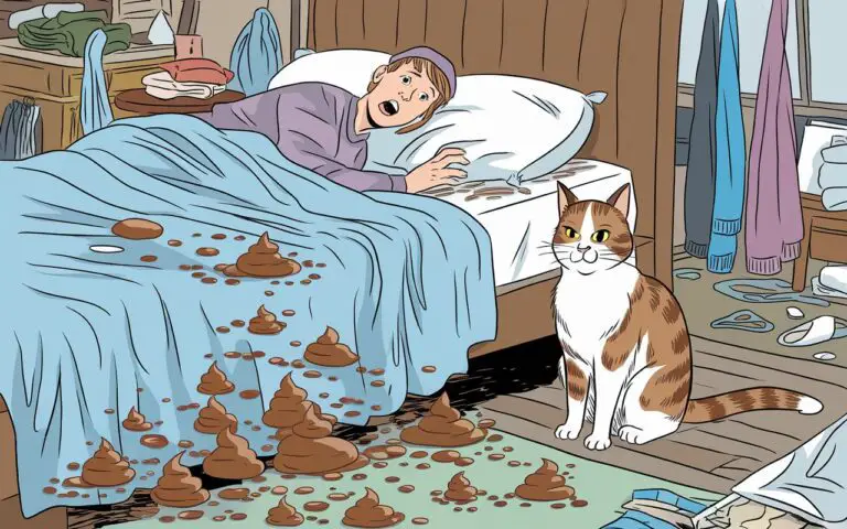 Cat Pooped in Bed While I was Sleeping