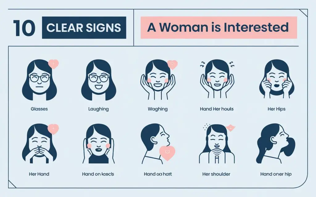 10 Clear Signs a Woman is Interested